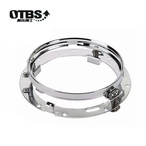 Motorcycle 7 inch Moto LED Headlight with 4-1/2" 4.5inch LED Auxiliary Fog Passing Light Lamp for Harley Touring Electra Glide