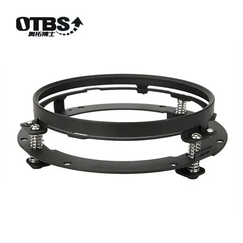 Motorcycle 7 inch Moto LED Headlight with 4-1/2" 4.5inch LED Auxiliary Fog Passing Light Lamp for Harley Touring Electra Glide