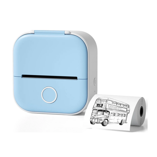 A14M Portable Mini Thermal Label Printer Home Photo Printer Student Wrong Question Printer Mini Label Printer Price Tag,B